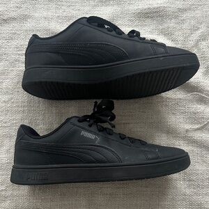 PUMA Kids Black Sneakers